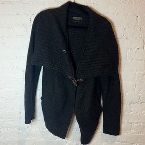 ALL SAINTS - Black Sweater Jacket
